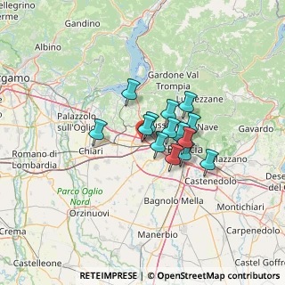 Mappa Via I° Maggio Traversa, 25035 Ospitaletto BS, Italia (8.35786)