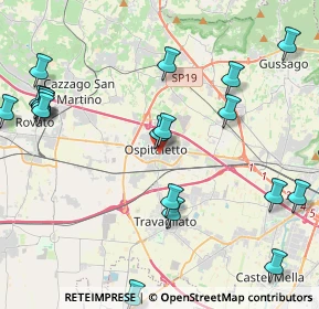 Mappa Via X Giornate, 25035 Ospitaletto BS, Italia (5.4325)