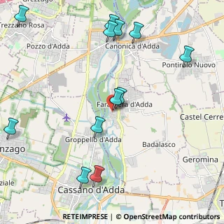 Mappa Piazza Roma, 24045 Fara Gera d'Adda BG, Italia (2.56)