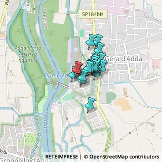 Mappa Piazza Roma, 24045 Fara Gera d'Adda BG, Italia (0.202)