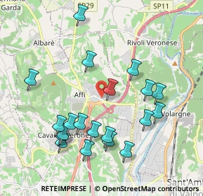 Mappa Via Pascoli, 37010 Affi VR, Italia (2.0375)