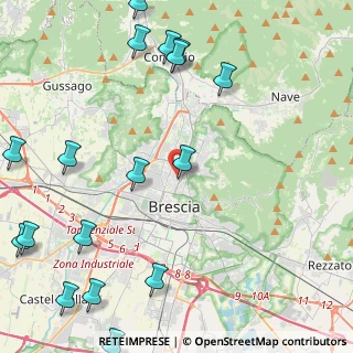 Mappa Via Monte Novegno, 25128 Brescia BS, Italia (6.20118)