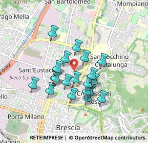 Mappa Via Monte Novegno, 25128 Brescia BS, Italia (0.7035)