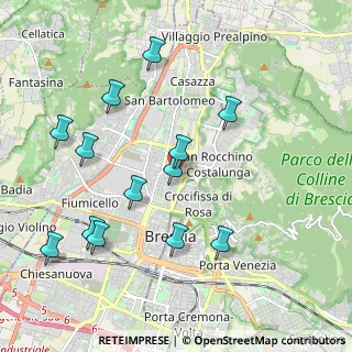 Mappa Via Monte Novegno, 25128 Brescia BS, Italia (2.11)
