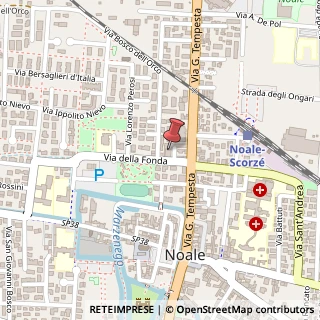 Mappa Via della Fonda, 10/7, 30033 Noale, Venezia (Veneto)