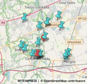 Mappa Via dei Dossi, 24045 Fara Gera d'Adda BG, Italia (3.467)