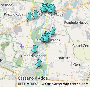 Mappa Via dei Dossi, 24045 Fara Gera d'Adda BG, Italia (1.539)