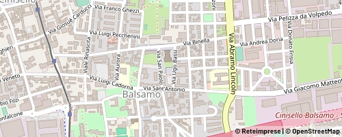 Mappa Cinisello Balsamo