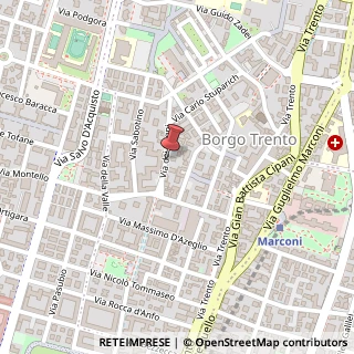 Mappa Via dei Bagni, 26, 25128 Brescia, Brescia (Lombardia)