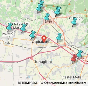 Mappa Traversa II Via XXVIII Maggio, 25035 Ospitaletto BS, Italia (4.91692)