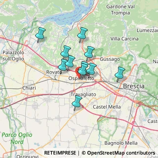 Mappa Via S. Bernardo, 25035 Ospitaletto BS, Italia (4.91818)