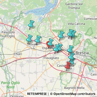 Mappa Via S. Bernardo, 25035 Ospitaletto BS, Italia (6.59462)