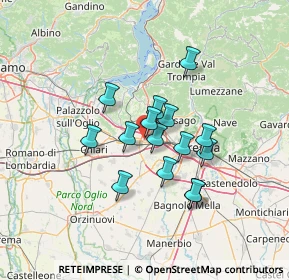 Mappa Via S. Bernardo, 25035 Ospitaletto BS, Italia (10.08067)