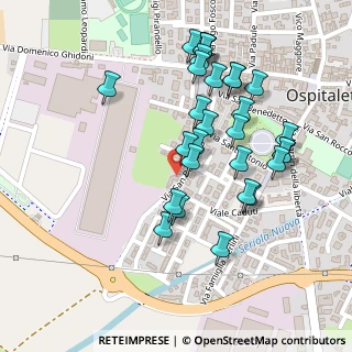 Mappa Via S. Bernardo, 25035 Ospitaletto BS, Italia (0.23759)