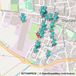 Mappa Via S. Bernardo, 25035 Ospitaletto BS, Italia (0.22759)