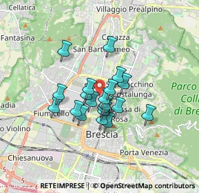 Mappa Via Sabotino, 25128 Brescia BS, Italia (1.153)