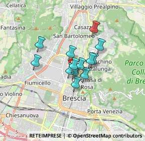 Mappa Via Sabotino, 25128 Brescia BS, Italia (1.05692)