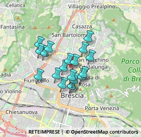 Mappa Via Sabotino, 25128 Brescia BS, Italia (1.18842)