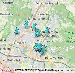 Mappa Via Sabotino, 25128 Brescia BS, Italia (1.30727)