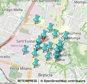 Mappa Via Sabotino, 25128 Brescia BS, Italia (0.7165)