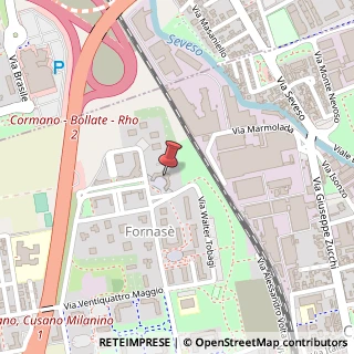 Mappa Via Leonardo Da Vinci, 60, 20032 Cormano, Milano (Lombardia)