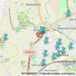 Mappa Via Divisione Acqui, 36100 Vicenza VI, Italia (1.21357)