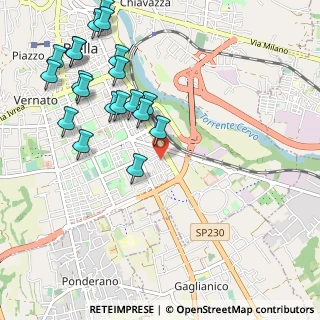 Mappa Strada della Rovere, 13900 Biella BI, Italia (1.2095)