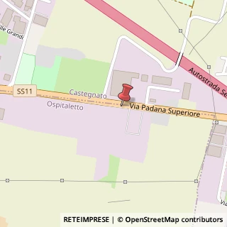Mappa Via Padana Superiore, 204, 25035 Ospitaletto, Brescia (Lombardia)