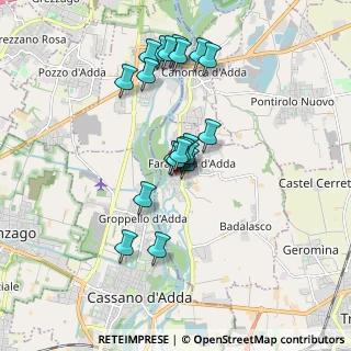 Mappa Via Longobardica, 24045 Fara Gera d'Adda BG, Italia (1.519)