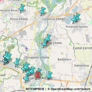 Mappa Via Longobardica, 24045 Fara Gera d'Adda BG, Italia (3.231)