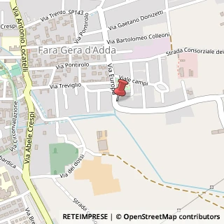 Mappa Via Treviglio, 952, 24045 Fara Gera d'Adda, Bergamo (Lombardia)