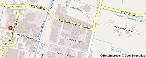 Mappa Camposampiero