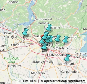 Mappa Via Tomaso Ferrando, 25128 Brescia BS, Italia (8.265)