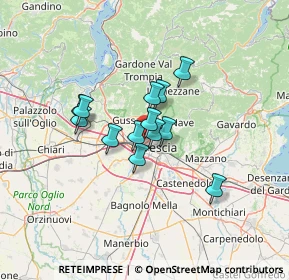 Mappa Via Tomaso Ferrando, 25128 Brescia BS, Italia (8.94)