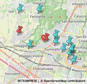 Mappa Via Tomaso Ferrando, 25128 Brescia BS, Italia (2.12)