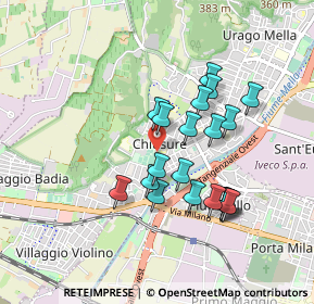 Mappa Via Tomaso Ferrando, 25128 Brescia BS, Italia (0.7795)