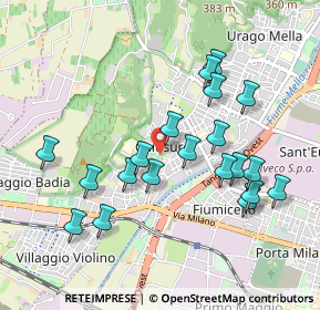 Mappa Via Tomaso Ferrando, 25128 Brescia BS, Italia (0.9375)