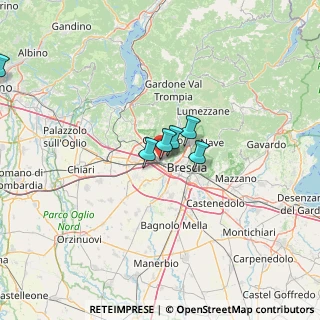 Mappa Via Benedetto Castelli, 25064 Gussago BS, Italia (29.4625)
