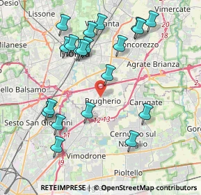 Mappa , 20861 Zona , Italia (4.199)