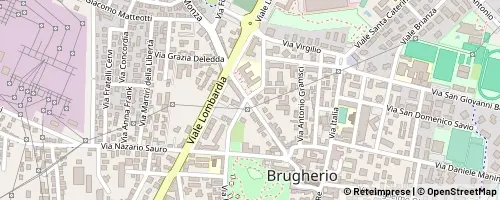 Mappa Brugherio