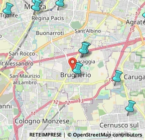 Mappa , 20861 Zona , Italia (2.91909)