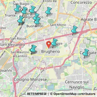 Mappa Via Luigi Galvani, 20047 Brugherio MB, Italia (2.65462)