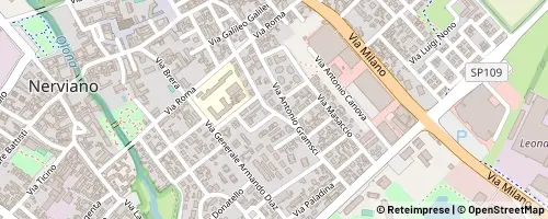 Mappa Nerviano