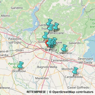 Mappa Via dei Sabbio, 25128 Brescia BS, Italia (10.66167)