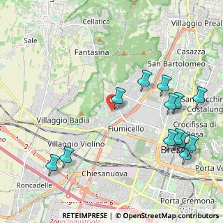 Mappa Via dei Sabbio, 25128 Brescia BS, Italia (2.52615)