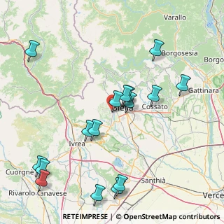 Mappa Via per Muzzano, 13897 Occhieppo Inferiore BI, Italia (18.4475)