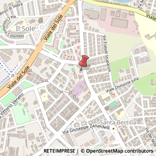 Mappa Via Pecori Giraldi, 29, 36100 Vicenza, Vicenza (Veneto)