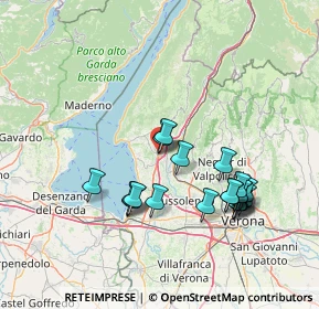 Mappa Direzionale Affi Nord, 37010 Affi VR, Italia (14.508)