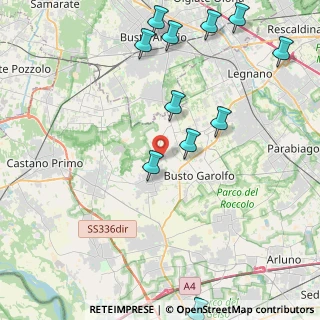 Mappa Via S. Geltrude, 20020 Busto Garolfo MI, Italia (5.495)