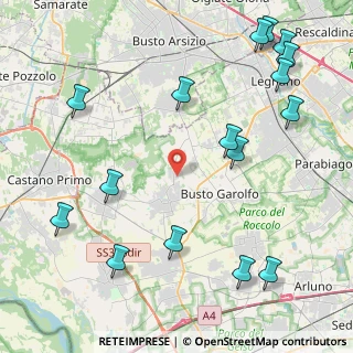 Mappa Via S. Geltrude, 20020 Busto Garolfo MI, Italia (5.53125)